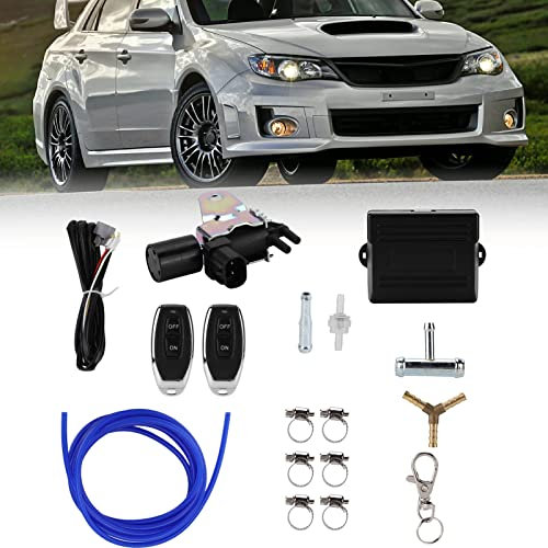 Kit Controller Valvola di Scarico Universale Senza Fili Telecomando Aspirapolvere per Auto
