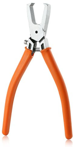 GOLD DEER 6 Inches End Cutting Pliers with Flush Jaw Side Cutting Pliers with Spring Transverse End Cutter SMT/SMD Chip Cutters Front Angle Cutter Nipper for Removal of PCB Surface Mount Components