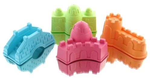 Kaemingk Kinder Sandkastenformen Bunt 4er Set Spielzeug - Kunststoff