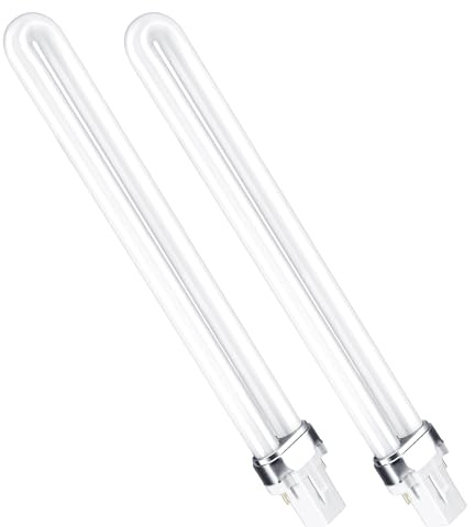Lampada fluorescente compatta da 11 W, 2 poli, luce bianca calda 2700 K, tubo a forma di U, lampada a risparmio energetico, tubi fluorescenti 900 lm, applicabile per soggiorno, camera da letto