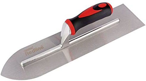 Draper 15095 400 mm Soft Grip Truelle pour revêtement de sol – Noir/Rouge/argent