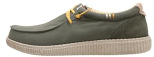 PITAS | WP150 LEDRO | Mocasines de Hombre | Náuticos Casual | Zapatillas de Tela | Zapatos sin Cordones | Deportivas Casuales | Calzado de Walkinpitas | Kaki 45