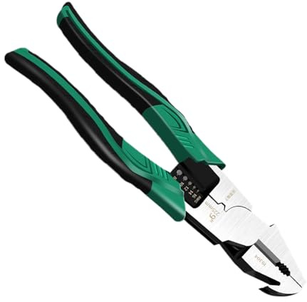 Alicates cortacables | Pelacables | Herramienta multifunción para extraer clavos, engarzar, joyas, vallas y electricistas con pinzas