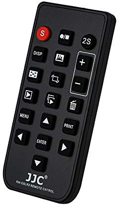 JJC Infrarrojos Disparador Inalámbrico para Sony Alpha y NEX Digital Cámara Reemplazo de Sony RMT-DSLR2 [Ver Descripción para Compatibilidad Cámaras]