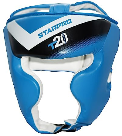 Starpro Kopfschutz Boxen Boxhelm mit Gesichtsschutz - Für Boxen Sport, Kickboxen, MMA, Krav MAGA und Muay Thai | Verschiedene Größen