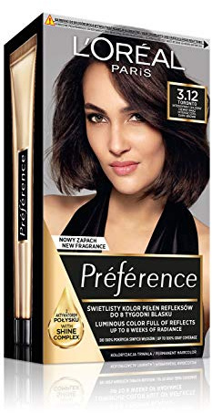 L'Oréal Paris Préférence 3.12 TORONTO Haarfärbemittel Intensiv Kühl Dunkelbraun