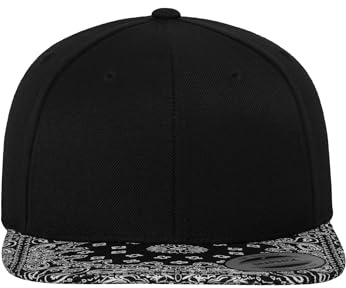 Flexfit Unisex Bandana Snapback black/paisley, one size
