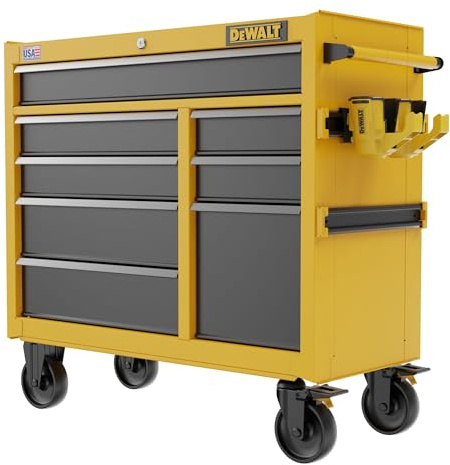 DEWALT Tool Chest with 9 Drawers, 41 Inch, 100lb Drawer Capacity, DEWALT Workshop Storage System Compatible (DWST41092)