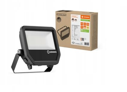 Ledvance Proiettore - Riflettore alogeno a LED 41W 3000K IP66 ha portato proiettore per esterno ha portato impermeabile ha portato 230v ha portato proiettore Floodlight