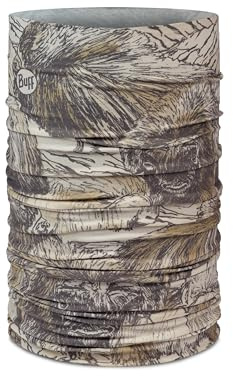 Buff®| Original EcoStretch Multifunktionstuch Männlich Weiblich Erwachsene, Schal, Schlauchförmig, Multifunktional, Hals und Kopf, Laufen, Gehen, Wandern, Nachhaltig, Leicht, Einheitsgröße, Braun