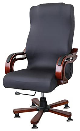 HONMEET 5pcs Solid Pu Chair Wheels Revolving Mute Caster Wheels Bearing for Office Computer Swivel Chairs Black Sturdy Replacement