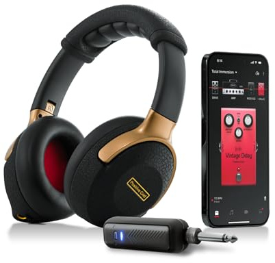 Positive Grid Spark NEO Amplificador de Auriculares Inalámbrico de Guitarra con IA, Controladores Personalizados, Aislamiento de Ruido, Bluetooth y Smart App para Guitarras Eléctricas Acústicas y Bajo