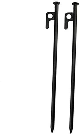 UKCOCO 2stücke Teiliges Set Große Zeltheringe Aus Robustem Stahl Stabile Sturmsichere Erdnägel Für Outdoor-Camping Und Zeltdachbefestigung Geeignet Für Harte Böden Und Vielseitige Zeltart