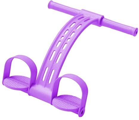 Cuerda de tensión, pedal de fitness multifunción, equipo de ejercicio portátil para hombros, brazos, piernas, cintura, cuerpo, entrenamiento, yoga, gimnasio, hogar, oficina, interiores y exteriores