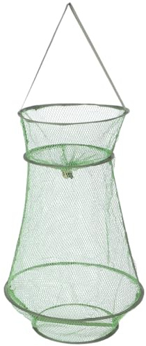Alipis Filet de Nylon Réutilisable avec Panier Filpour Poissons Crabes et Crevettes de Capture Léger pour Matériel