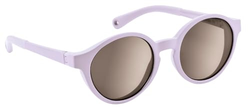Béaba, Lunettes de soleil pour Enfants 2-4 ans, Protection 100% UV - CAT 3, Protection Latérale, Confort Optimal, Branches ajustables 360°, Lila