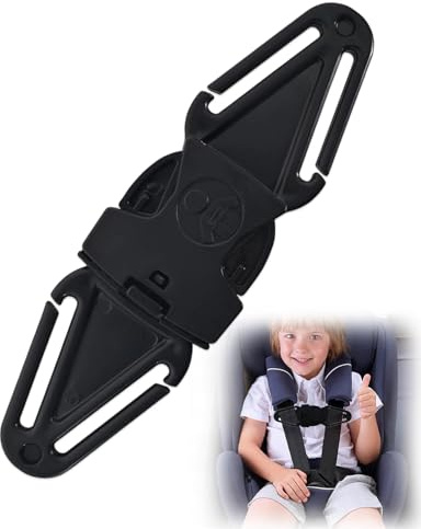 CATZUM 2 PCS clip de cinturón de seguridad, extensión, protección contra desabrocharse en el asiento, seguro, hebilla para coche, pinza, seguridad para asiento de coche