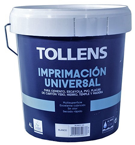 Tollens 8100 Imprimación Universal, Blanco, 4 l