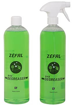 ZEFAL Pack Bike Degreaser - Fahrradreiniger - effizientes Fahrrad Reiniger zum Entfetten von Fahrrädern - Reinigungs- und Entfettungswirkung - 1 Liter und Refill 1 Liter
