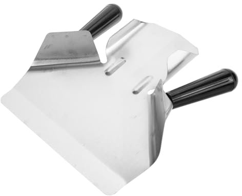 Gatuida Cuillère à Pop-corn Spatule à Sauter Casse-croûte Cuillère à Desserts Ensacheuse De Pop-corn à Frites Cuillère à Frire Spatule à Burger Smash Scooper Bagger Frites Acier Inoxydable