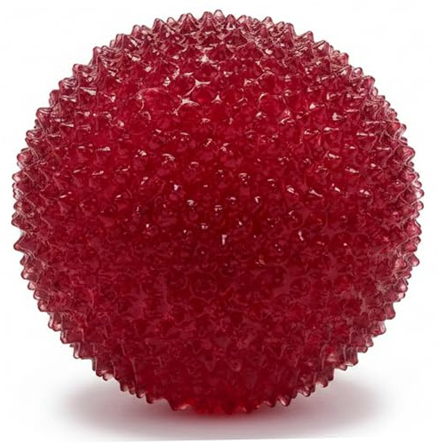 Bola de estrés crujiente, Bola de estrés crujiente, Juguete aplastante de Textura moteada, Apretón para aliviar la ansiedad de Adultos, Uso al Aire Libre