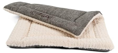 TrendPet Hundedecke Heaven gefütterte Liegedecke, Wendedecke für Hunde und Katzen, Beige
