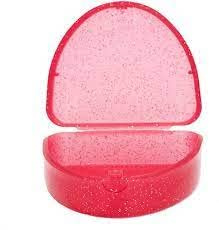 Appliance Box Retainer/Mouthguard (Red Glitter)