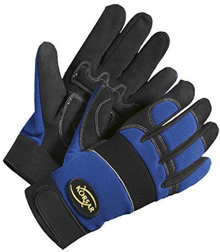 Korsar Mechanikerhandschuh Antivibration Gr. M - XXL, Arbeitshandschuhe, Profi (Größe L)