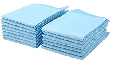 Inkontinenzunterlage Einweg für Menschen mit Blasenschwäche |10 Stück | Hygieneunterlagen für Neugeborene | Erwachsener,ältere Menschen，Haustiere | 6-lagig saugstarke inkontinenzunterlage 60x90 cm