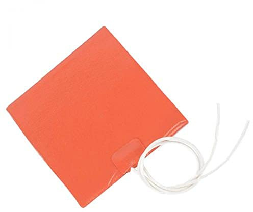Vobor temperatur värmepanel - högkvalitativ silikongummi värmare panel 12V 12W säker elektrisk värmeplatta med konstant temperatur 60℃