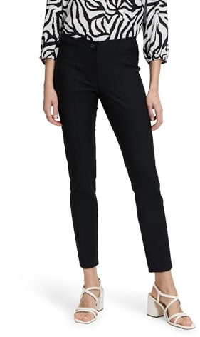 Betty Barclay Damen Businesshose Slim Fit 38, Schwarz