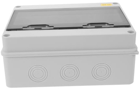 WHAMVOX Scatola Di Giunzione Elettrica in Plastica Per Esterni Scatola Di Distribuzione Guida Stagna Per Protezione