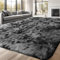 Rugs Living Room - 160x230cm Soft Fluffy Area Rugs for Bedroom - Washable Rug Antiskid Shaggy Carpets - Suit for Bedroom Dorm Nursery Kids Room Office Lounge Home Decor