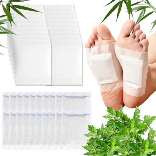 60 Pezzi Cerotti Detox Piedi, Principi Attivi Naturali Detox Per Piedi,Patch Per Il Piede Per Rimuovere Le Tossine Dal Corpo Migliorano La Circolazione,Alleviare Lo Stress E Migliorare Il Sonno