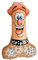 ballonfritz® Pimmelkopf Ballon - XXL Willy Riesenballon für Luft und Helium 85x55x20cm als Geburtstagsgeschenk, Party-Deko oder Überraschung für die Freundin, ideal für den Jungesellenabschied