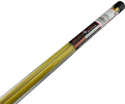 Brand Fusion Unisex's Tour Alignment Sticks Yellow, One-Size