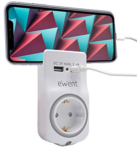 Ewent Cargador USB 4en1 2.4A