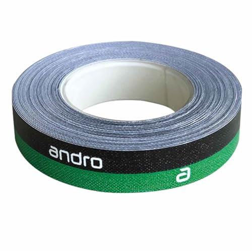 ANDRO Kantenband Stripes 10mm/5m, schwarz/grün