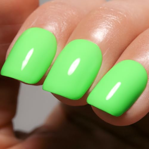 Imtiti Gel Nagellack, 15ml Grüne Farbe, LED Nagellack Gel Nail Art Design Maniküre Salon DIY zu Hause Urlaub Geschenk