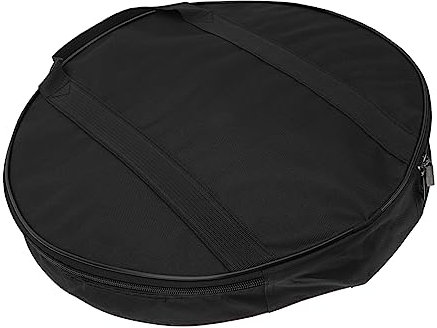 SAFIGLE Cross Body Becken Schutztasche Aus Langlebigem Material 40x8cm Schwarz Instrumententräger Mit Tragegriff Für Gong Schutz Unterwegs