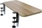 Keyboard Tray Desk Extender Ergonomic Keyboard Tray Clamp Foldable Elbow Rest Pad Adjustable Keyboard Drawer Arm Support Bracket for Office Desks/Walnut Color/70 * 24Cm Under Desk Keyboard Drawer