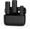 OSA Microfono wireless per iPad AiPhone con custodia di ricarica di 15 ore, livello di cancellazione del rumore regolabile, microfono lavalier wireless per registrazione video, set da 2 pezzi