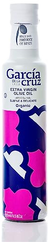 Award Winning Organic Extra Virgin Olive Oil Cold Pressed - Imported USDA Organic Certified - Subtle & Delicate Spanish Single Origin - Arbequina Variety, 8.5 Fl Oz (Pack of 1)