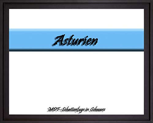 MDF-Leerrahmen ASTURIEN speziell für Leinwandbilder BZW. Keilrahmenbilder im Format 28 x 58 cm. Schattenfugenrahmen in der Farbe: Schwarz. 10 Farben zur Auswahl