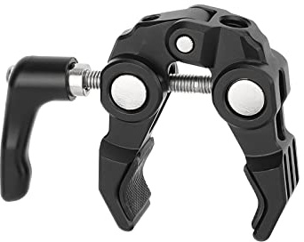 CAMVATE Super Crab Clamp med 1/4 tum–20 och 3/8 tum–16 gänga för kamera-fototillbehör – 3346