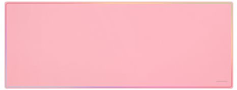 Mars Gaming MMP224, XXL Gaming Musmatta 880x330mm, Regnbågsdesign på Kanterna, Halkfri Naturlig Gummibas, Högprecisions Nanotextilyta, Flexibel Musmatta, Rosa