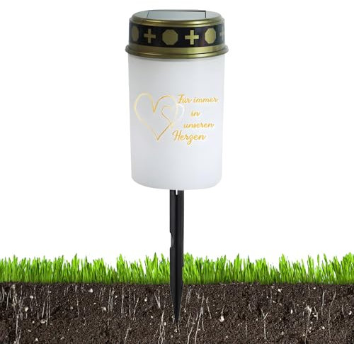 Genérico Luces De Tumba - Lámparas Para Jardín | Decoraciones De Luz De Tumba Con Estaca LED Para Jardín Del Cementerio Patio Trasero Fiesta En Casa