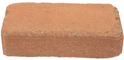 jojofuny Brique de Terreau Organique Compressée 650g pour Plantations, Granulés de Tourbe et Fibre Végétale, Sol Nutritif pour Cactus et Plantes D’intérieur, Jardinage et Semis en Pot
