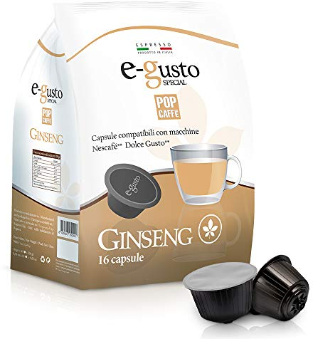 POP CAFFE' NESCAFE DOLCE GUSTO COMPATIBILE 160 CAPSULE GINSENG