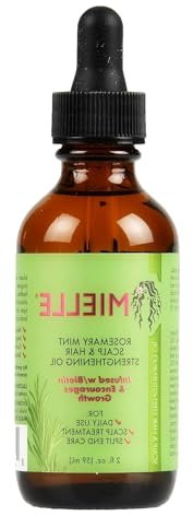 MIELLE Lim-style 3399-9243 Huile fortifiante pour cuir chevelu et cheveux au romarin et à la menthe